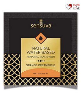 Пробник Sensuva - Natural Water-Based Orange Creamsicle (6 мл)