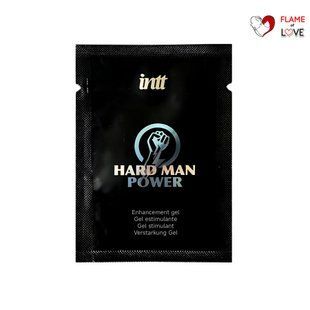Пробник стимулювального гелю для пеніса Intt Hard Man Power (2 мл)