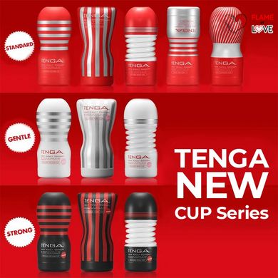 Мастурбатор Tenga Dual Sensation Cup двосторонній, із двома незалежними каналами