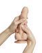Реалістичний фалоімітатор Strap-On-Me Sliding Skin Realistic Dildo Vanille M, ефект рухливої шкіри - 2