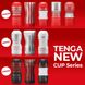 Мастурбатор Tenga Dual Sensation Cup двосторонній, із двома незалежними каналами - 7