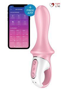 Анальний смарт-вібратор Satisfyer Air Pump Booty 5+, надувається