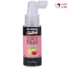 Зволожувальний спрей оральний Doc Johnson GoodHead – Juicy Head Dry Mouth Spray – Pink Lemonade 59мл