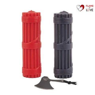 БДСМ-свічки LOCKINK SEVANDA Fetish Drip Candles Set, 2 шт, низькотемпературні, шкребок у комплекті