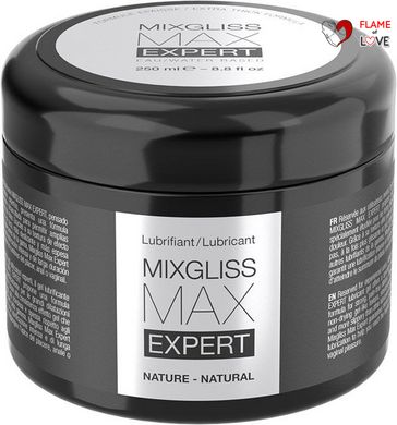 Густа змазка для фістинга і анального сексу MixGliss MAX Expert Nature (250 мл) на водній основі