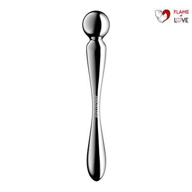 Металевий дилдо Satisfyer Star Force 2, двосторонній, можна нагрівати та охолоджувати