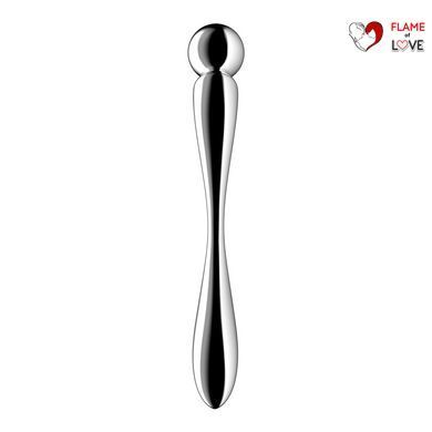 Металевий дилдо Satisfyer Star Force 2, двосторонній, можна нагрівати та охолоджувати