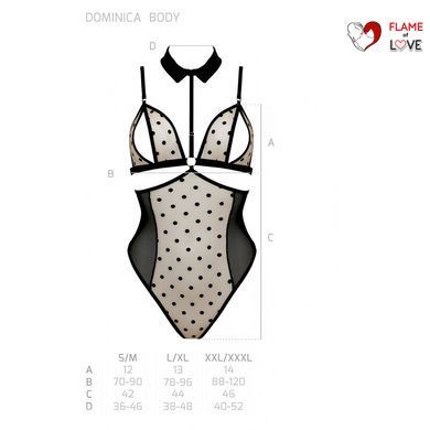 Боді Passion DOMINICA BODY S/M, beige
