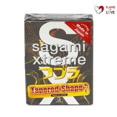 Презервативи Sagami Xtreme Tapered Shape (Cobra) 3шт