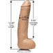 Фалоімітатор гігант (друга шкіра) Doc Johnson John Holmes Realistic Cock - 4