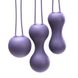 Набір вагінальних кульок Je Joue - Ami Purple, діаметр 3,8-3,3-2,7см, вага 54-71-100гр - 2