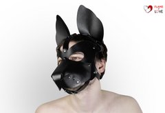 Шкіряна маска собаки 2в1 Feral Feelings, знімна морда