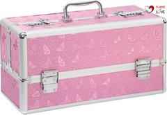 Великий кейс для зберігання секс-іграшок BMS Factory Large Lokable Vibrator Case Pink, кодовий замок