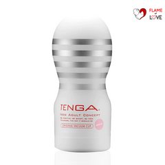 Мастурбатор Tenga Deep Throat (Original Vacuum) Cup (глибоке горло) Gentle з вакуумною стимуляцією