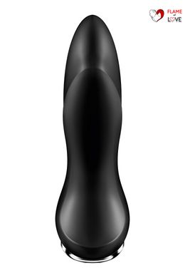 Анальна смарт-вібропробка із перлинним масажем Satisfyer Rotator Plug 1+ Black