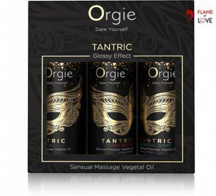 Міні-колекція масажних олій Orgie "Tantric", 3 x 30 мл
