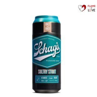 Мастурбатор &ndash; банка пива Blush Schag's &ndash; Sultry Stout Masturbator &ndash; Frosted, самозмащуваний, вакуум