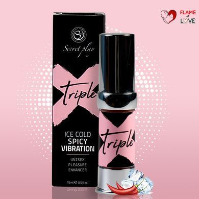 Рідкий вібратор Secret Play Triple X - Pleasure Enhancer Gel, 15 мл
