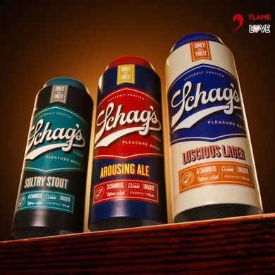 Мастурбатор &ndash; банка пива Blush Schag's &ndash; Sultry Stout Masturbator &ndash; Frosted, самозмащуваний, вакуум