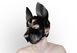 Шкіряна маска собаки 2в1 Feral Feelings, знімна морда - 1