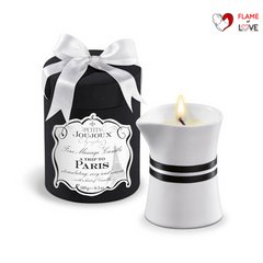 Масажна свічка Petits Joujoux - Paris - Vanilla and Sandalwood (190 г) розкішна упаковка