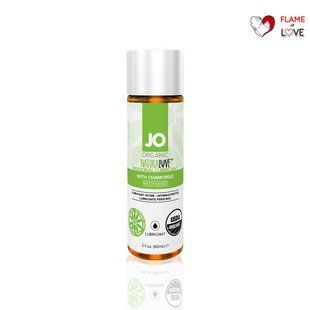 Змазка на водній основі JO NATURALOVE &mdash; ORGANIC (60 мл) з екстрактом листя агави та ромашки