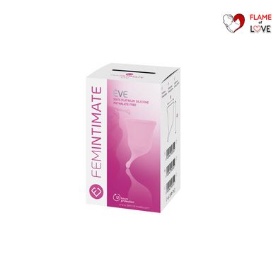 Менструальна чаша Femintimate Eve Cup New розмір M, об’єм — 35 мл, ергономічний дизайн