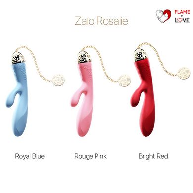 Смартвібратор-кролик Zalo — Rosalie Rouge Pink