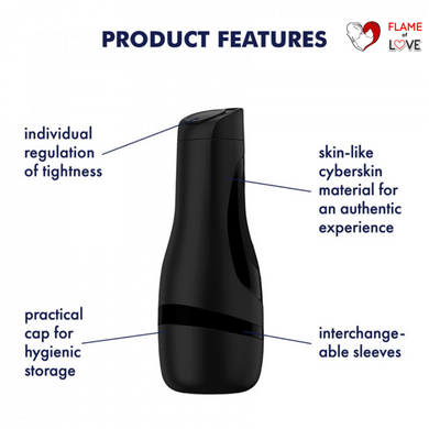 Мастурбатор Men Classic BlackSatisfyer (Німеччина)