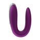 Смарт-вібратор для пар Double Fun колір: фіолетовий Satisfyer (Німеччина) - 5