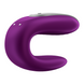 Смарт-вібратор для пар Double Fun колір: фіолетовий Satisfyer (Німеччина) - 6