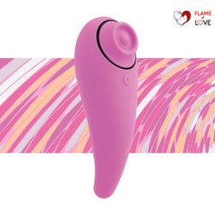 Пульсатор для клітора плюс вібратор FeelzToys - FemmeGasm Tapping & Tickling Vibrator Pink