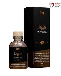 Масажний гель для інтимних зон Intt Coffee (30 мл) розігрівальний