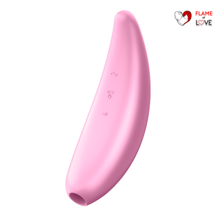 Вакуумний кліторальний стимуляторCurvy 3+колір: рожевийSatisfyer (Німеччина)
