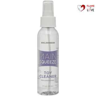 Очищувальний засіб для іграшок Doc Johnson Main Squeeze Toy Cleaner (118 мл) антибактеріальний