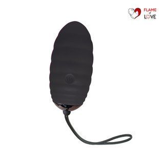 Віброяйце Adrien Lastic Ocean Breeze 2.0 Black, пульт ДК, дуже потужний мотор, 10 віброрежимів