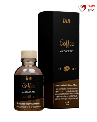 Масажний гель для інтимних зон Intt Coffee (30 мл) розігрівальний