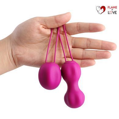 Вагінальні кульки IntiMate Вага: 53гр і 106гр Колір: рожевий Nomi Tang, One Size