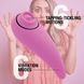 Пульсатор для клітора плюс вібратор FeelzToys - FemmeGasm Tapping & Tickling Vibrator Pink - 4
