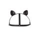 Маска кішечки Bijoux Indiscrets MAZE - Cat Ears Headpiece Black, екошкіра - 1