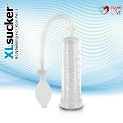 Вакуумна помпа XLsucker Penis Pump Transparant для члена довжиною до 18см, діаметр до 4 см