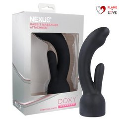 Насадка для вібромасажера Doxy Number 3 - Nexus Rabbit Massager (м'ята упаковка)