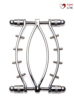 Затискач для вагіни Master Series: Spread 'Em Poker Vagina Clamp with Adjustable Pressure Screws, ши