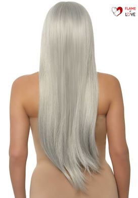 Перука Leg Avenue 33″ Long straight center part wig Grey