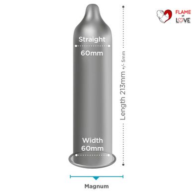 Презерватив EXS Великий розмір Magnum LARGE Веган за 5 шт