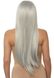 Перука Leg Avenue 33″ Long straight center part wig Grey - 2