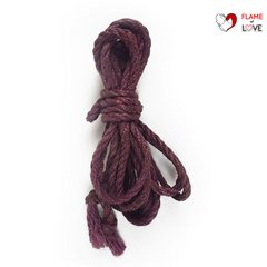 Джутова мотузка BDSM 8 метрів, 6 мм, колір лаванда