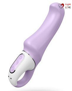 Потужний вібратор Satisfyer Vibes Charming Smile з гнучким стовбуром, літій силікон, 12 режимів