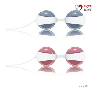 Набір вагінальних кульок LELO Beads, діаметр 3,5 см, змінне навантаження, 2х28 та 2х37 г