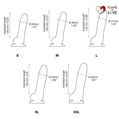 Реалістичний фалоімітатор Strap-On-Me Sliding Skin Realistic Dildo Black XL, ефект рухливої шкіри